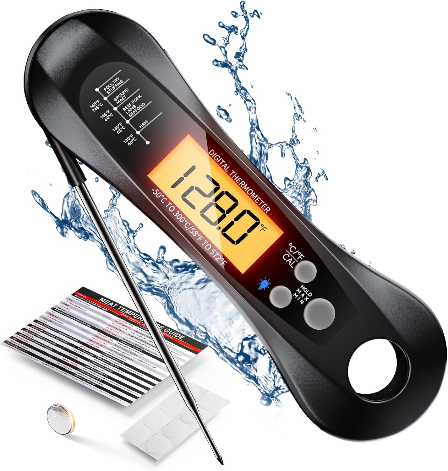 Digital Meat Thermometer Water - Candle Shop ulasan dan harga