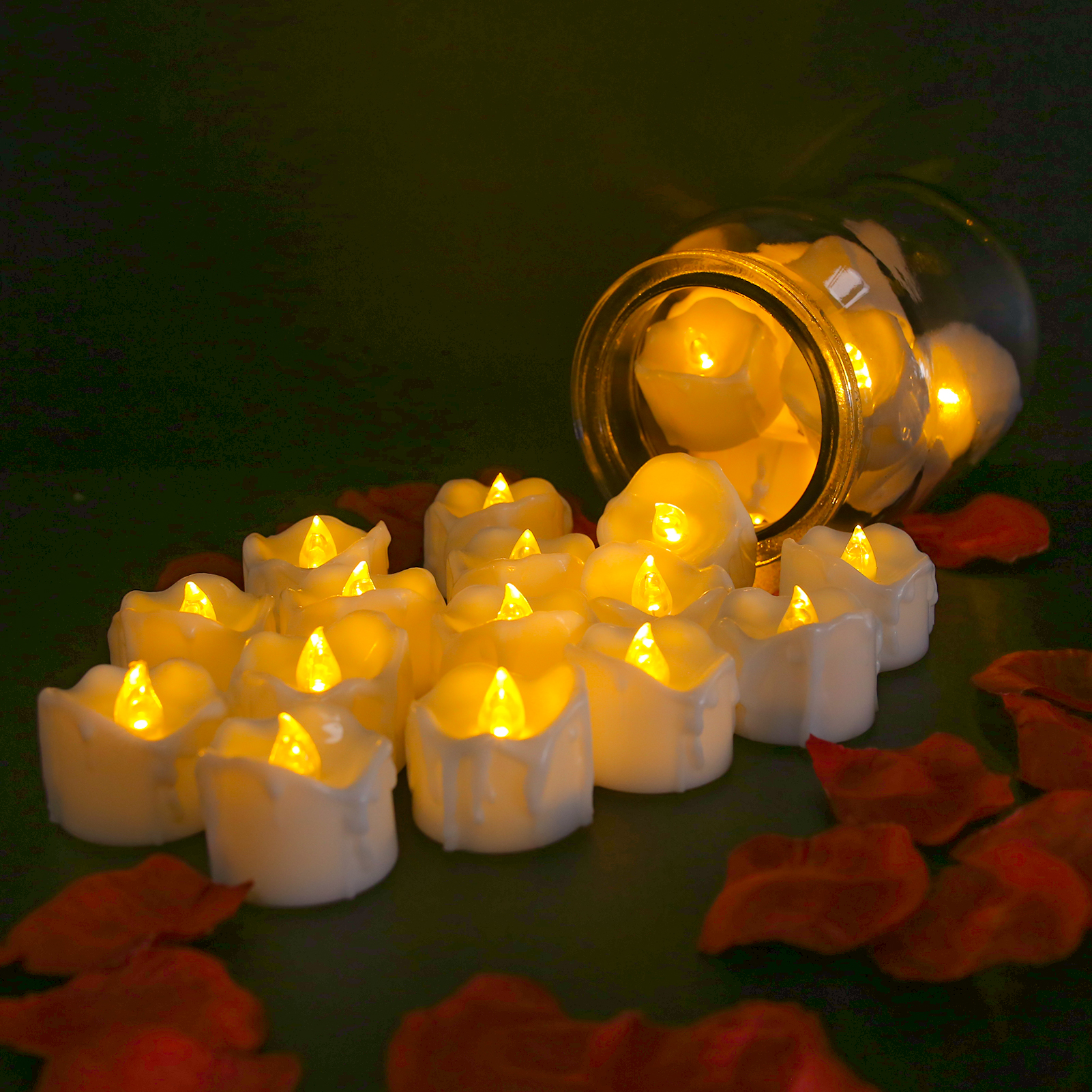 Remote Timer Tea Lights Candle - Candle Zero ulasan dan harga