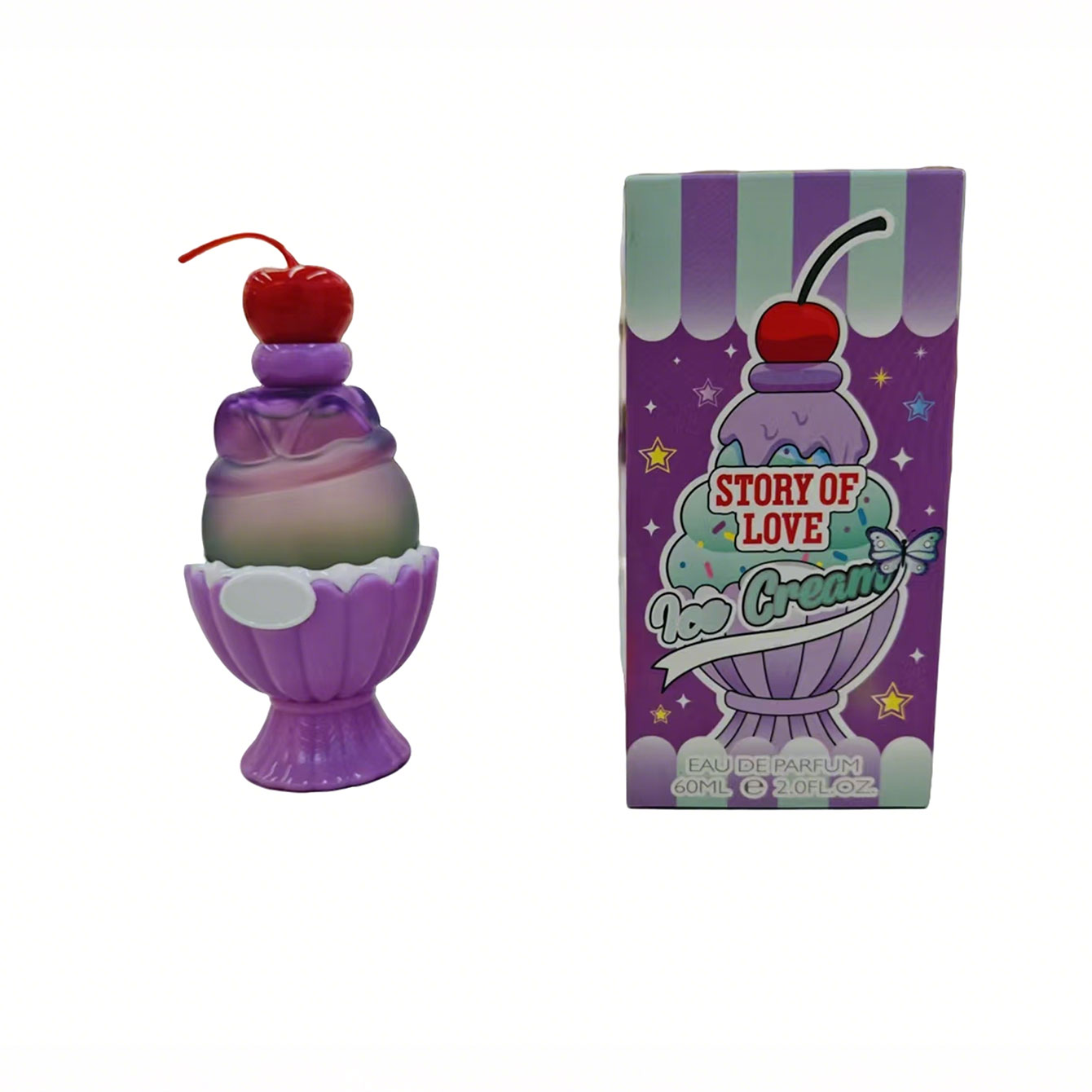 Cute Ice Cream Shape Women Per - Candle Shop ulasan dan harga