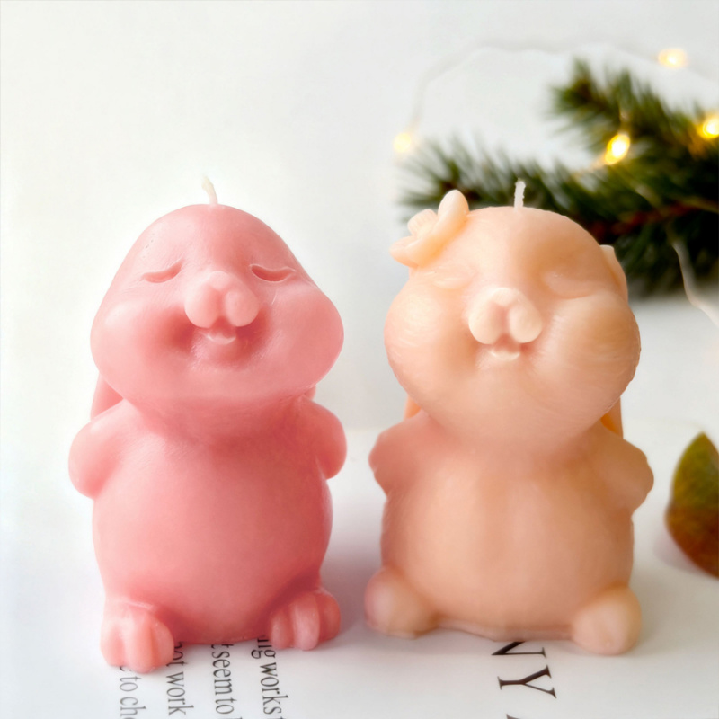 DIY New Cute Long Eared Rabbit - Candle Supplies Store ulasan dan harga