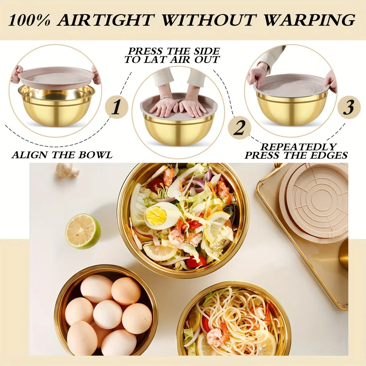 10-piece gold stainless steel  - Candle Shop ulasan dan harga