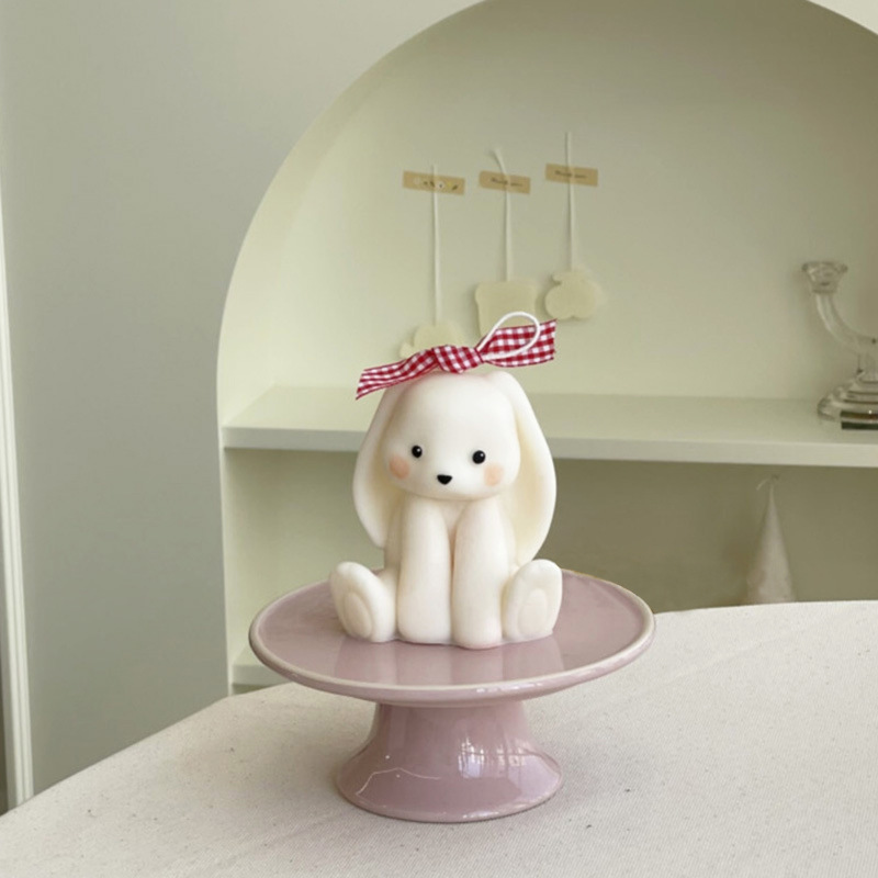 Sitting Rabbit Silicone Candle - Candle Supplies Store ulasan dan harga
