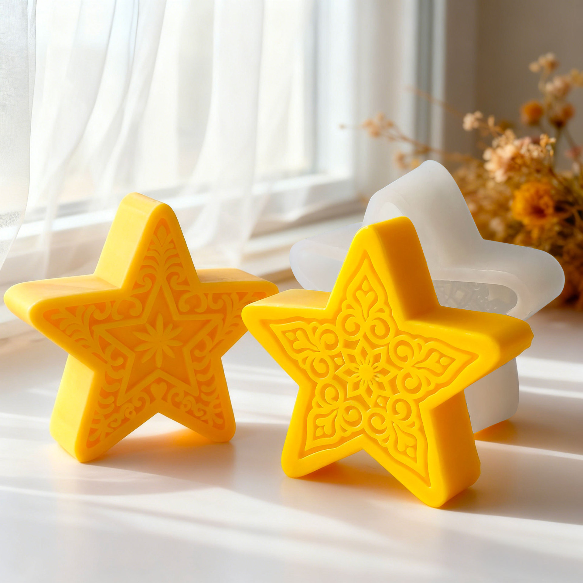 DIY Ramadan Candle Relief Star - Candle Supplies Store ulasan dan harga