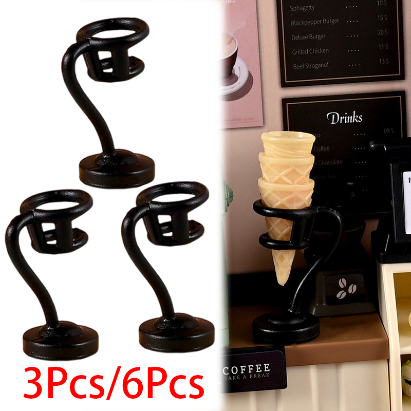 3Pcs/6Pcs Dollhouse Miniature  - Candle Shop ulasan dan harga