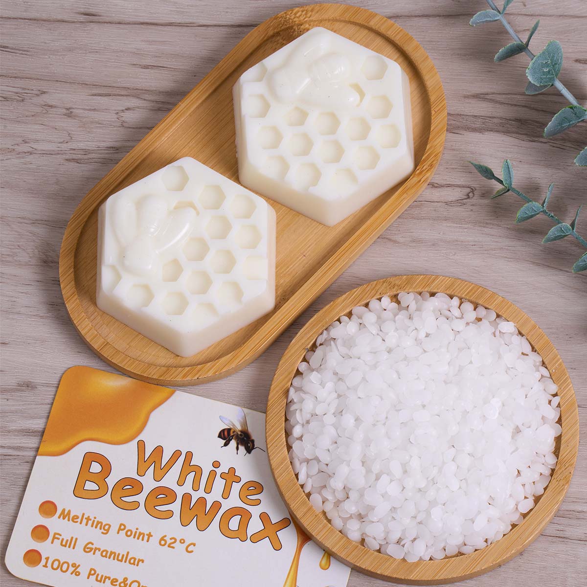 White Beeswax Pure Natural Gra - Candle Supplies Bulk ulasan dan harga