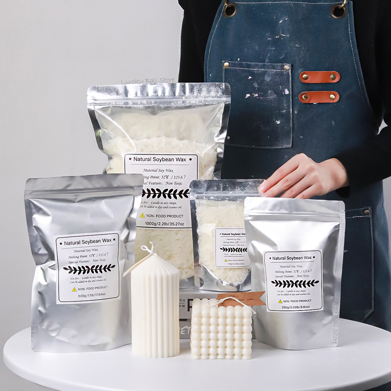 2026 1kg Pure Soy Wax Paraffin - Candle Supplies Bulk ulasan dan harga