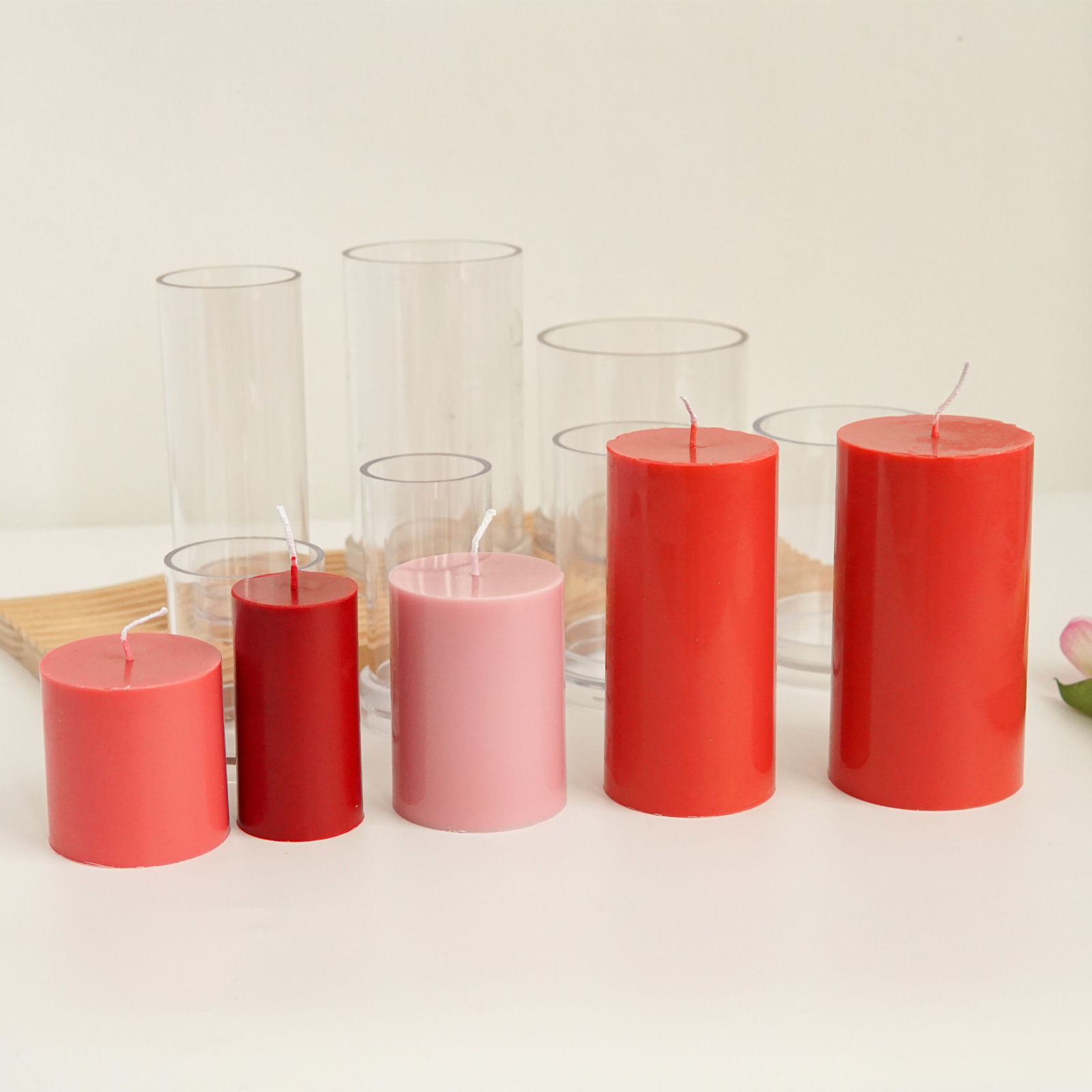 Various 3D Cylindrical Candle  - Candle Supplies Store ulasan dan harga