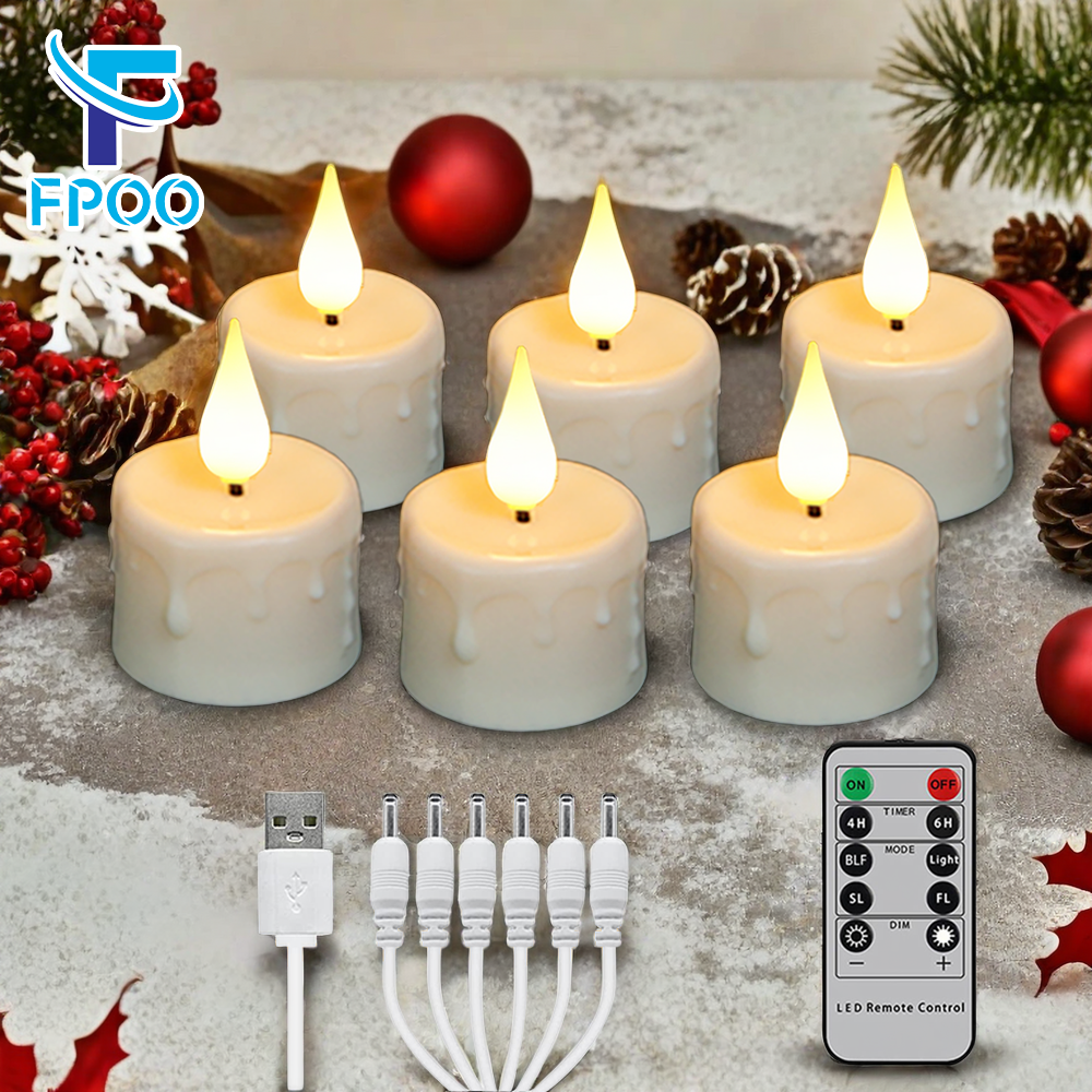 6 PCS Rechargeable Candles by  - Candle Zero ulasan dan harga