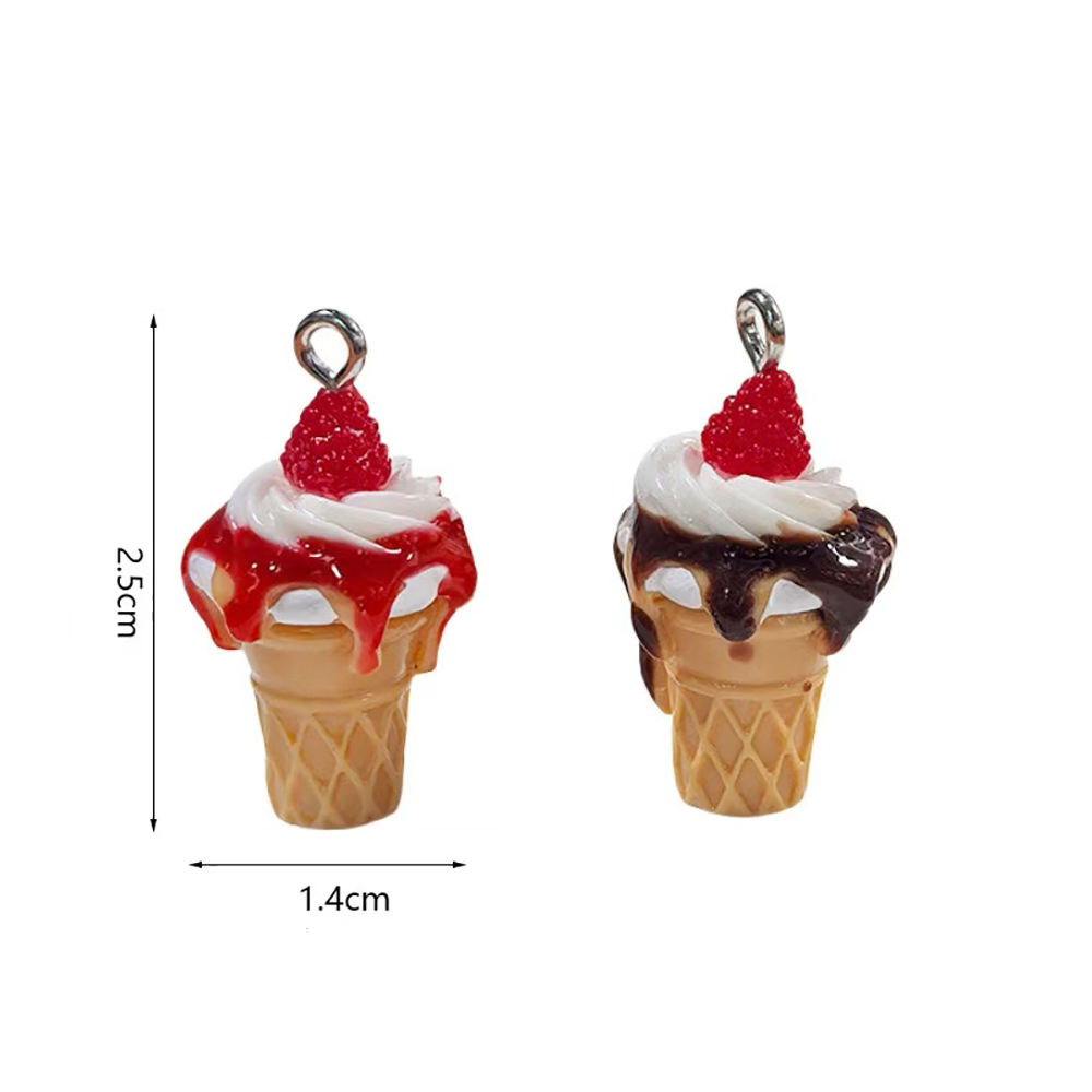 10pcs Strawberry Jam Ice Cream - Candle Shop ulasan dan harga