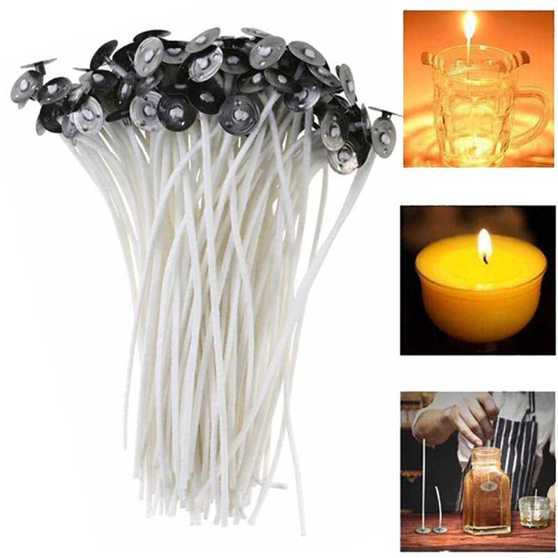 100PCs Candle Wick Candle Wick - Candle Supplies Bulk ulasan dan harga