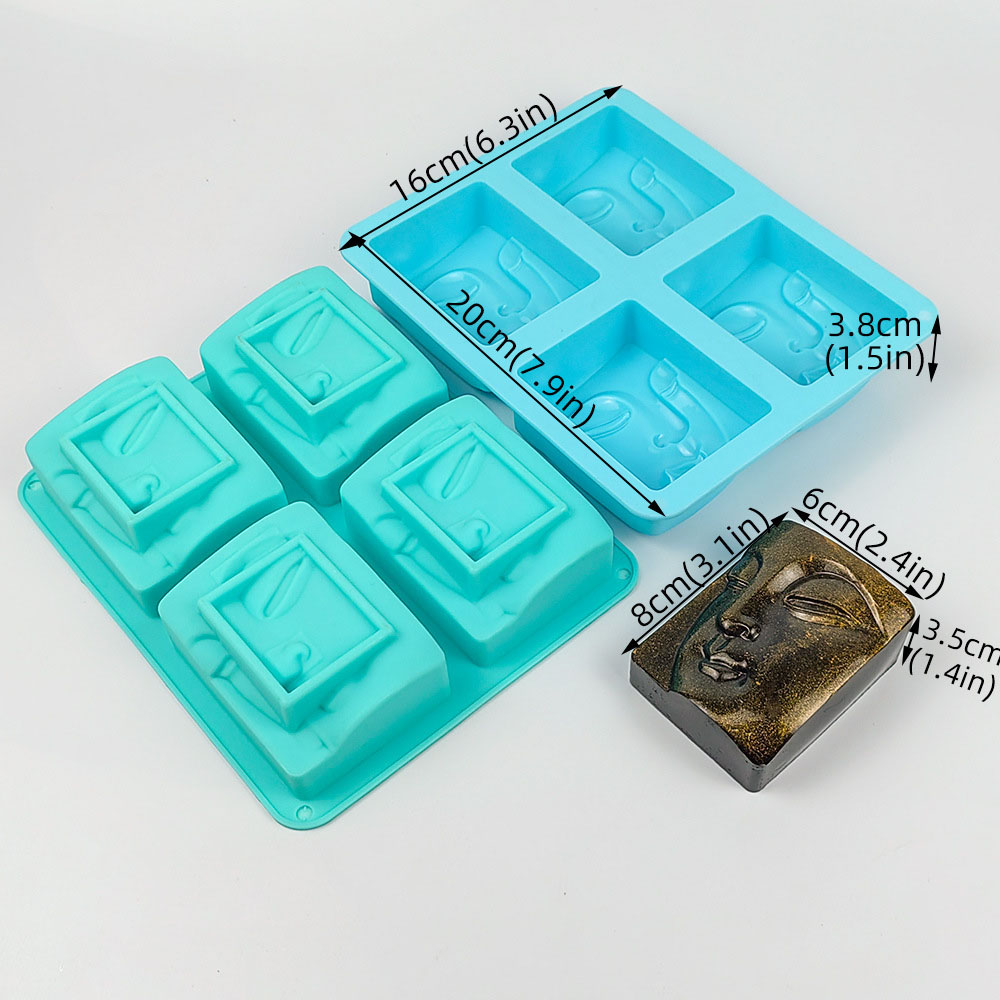 4 Holes Buddha Portrait Soap M - Candle Supplies Store ulasan dan harga