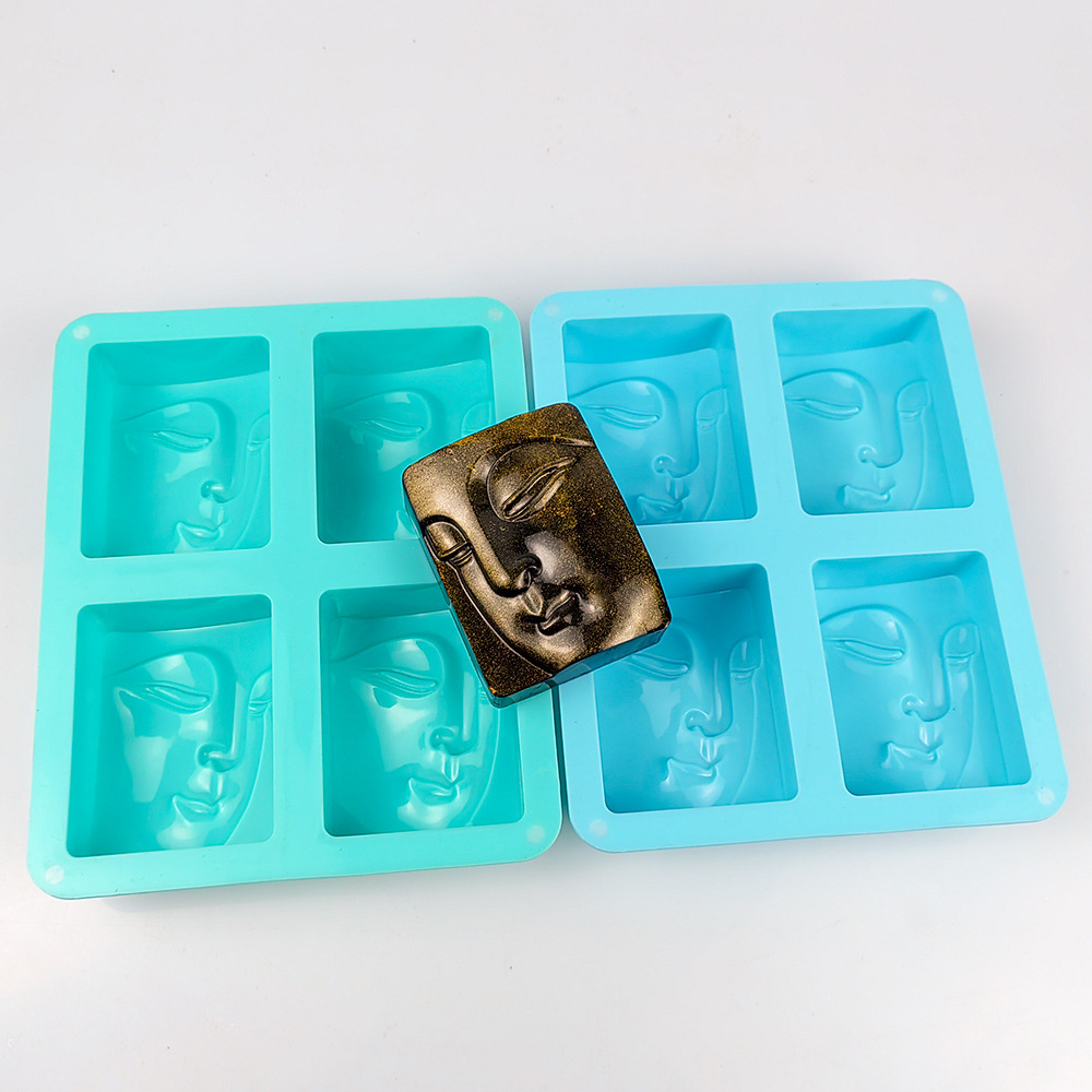 4 Holes Buddha Portrait Soap M - Candle Supplies Store ulasan dan harga